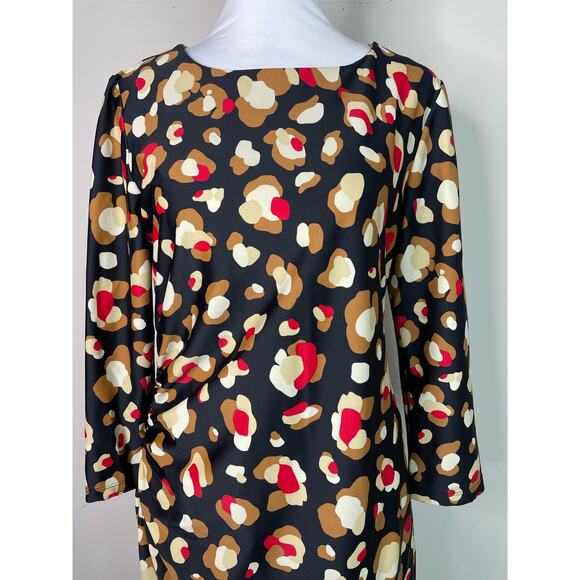 Jude Connally Black Multicolor Dress Style 171 - Size Small - Picture 3 of 7